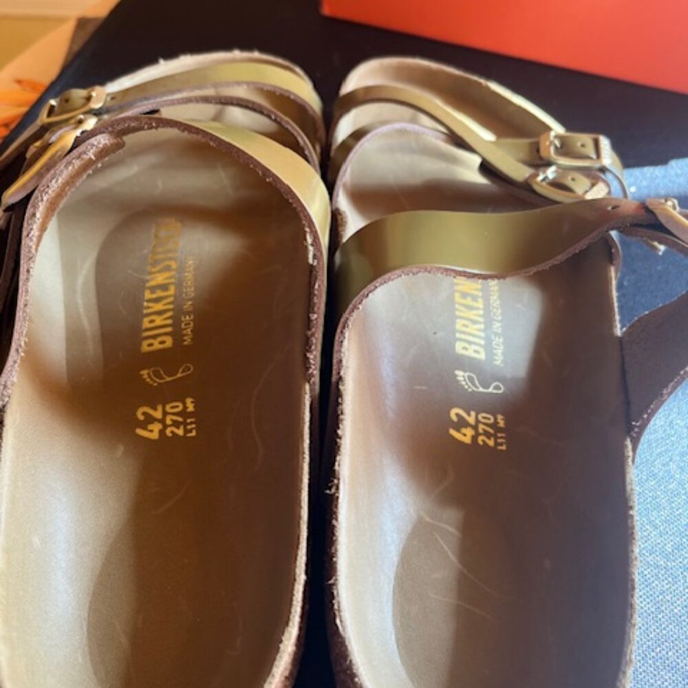 Birkenstock Franka Soft Footbed Olive Green Size 42 (New without box) - Picture 6 of 6